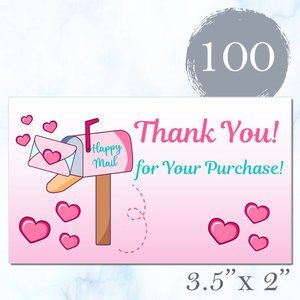 100 Thank You Cards